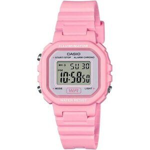 Womens digital watch water resistant LED light stopwatch alarm date display